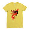 king animas Ladies Fitted T-Shirt