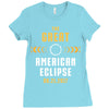 Great American Solar Eclipse 2017 Ladies Fitted T-Shirt