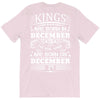 Real Kings Are Born On December 27 T-Shirt