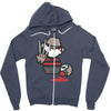 killer anime meme Zipper Hoodie
