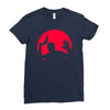 moonlight dark Ladies Fitted T-Shirt