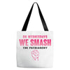 On Wednesdays We Smash The Patriarchy Tote Bags