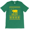 ugly sweater party beer bear funny T-Shirt