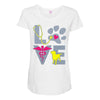 love teal best trending Maternity Scoop Neck T-shirt