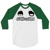 geeks vs nerds 3/4 Sleeve Shirt