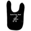 save gas run Baby Bibs