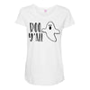 boo y'all Maternity Scoop Neck T-shirt