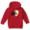 Butt Out Lung Cancer Awareness Youth Hoodie