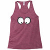 googly eyes Racerback Tank