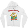 hippie holidays Zipper Hoodie