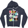easter boxer Zipper Hoodie