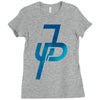 jake paul blue Ladies Fitted T-Shirt