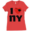 east coast escape Ladies Fitted T-Shirt