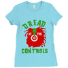 dread at the controls Ladies Fitted T-Shirt