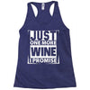 Just One More Wine I Promise Racerback Tank