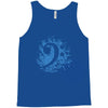 bass clef in blue Tank Top