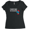 if you met my family you would understand Women's Triblend Scoop T-shirt