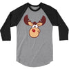 christmas xmas 3/4 Sleeve Shirt