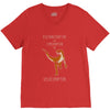 velociraptor V-Neck Tee