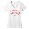 merlottes bar and grill t shirt true blood green Women's V-Neck T-Shirt