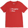 more nice than naughty V-Neck Tee
