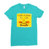 smile Ladies Fitted T-Shirt