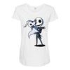 friendship never dies Maternity Scoop Neck T-shirt