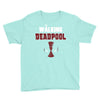 the walking deapool Youth Tee