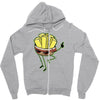 exotic butter disco Zipper Hoodie