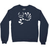 cheshire cat alice in wonderland funny Crewneck Sweatshirt