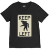 keep left shark V-Neck Tee