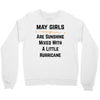 May Girls Crewneck Sweatshirt