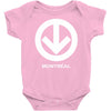 montreal metro Baby Onesie