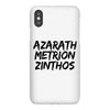 Azarath Metrion Zinthos iPhoneX