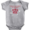 happy holidays Baby Bodysuit