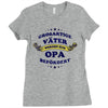 papa   vater   opa Ladies Fitted T-Shirt