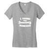 i found this humerus Women's V-Neck T-Shirt