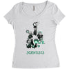 extraordinary scientists Women's Triblend Scoop T-shirt