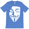 v per vendetta face film horror cinema&amp;tv T-Shirt