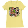 daily drawing Ladies Fitted T-Shirt