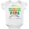 verruckter papa Baby Onesie