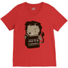 how to be vegetarian V-Neck Tee