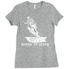 wakeboard to death Ladies Fitted T-Shirt
