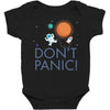 spacex don't panic in space Baby Bodysuit