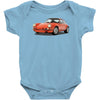 red car Baby Onesie