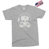 astronaut skull Exclusive T-shirt