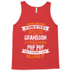 Super Cool Grandson Of A Freaking Awesome Pop Pop Tank Top