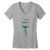 pocket fishman Women's V-Neck T-Shirt