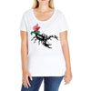 scorpio rose Ladies Curvy T-Shirt
