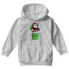 santa jumps Youth Hoodie